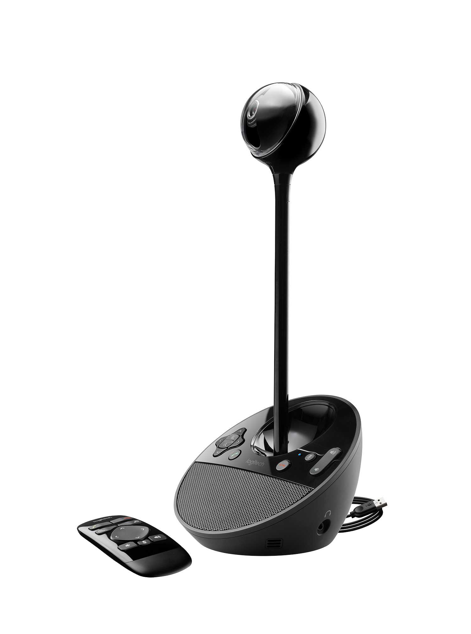 Logitech BCC950 ConferenceCam - Webcam - PTZ - colore - 1920 x 1080 - audio - USB 2.0 - H.264