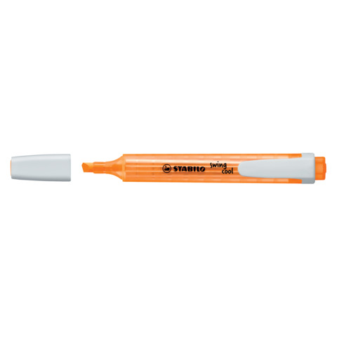 STABILO swing cool - Evidenziatore - arancione fluorescente - inchiostro base acqua - 1-4 mm