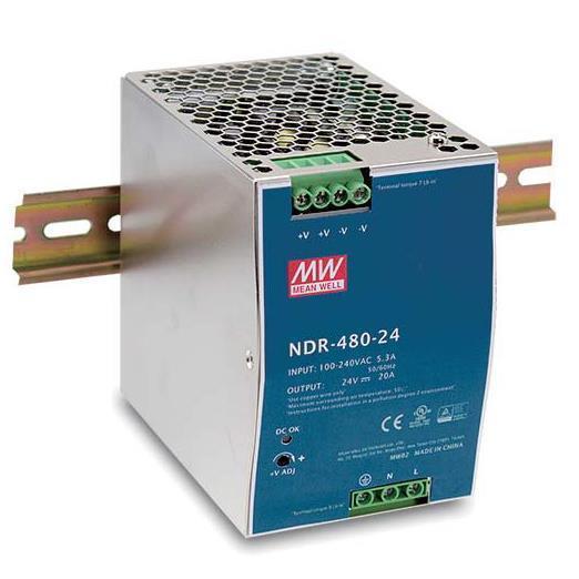 D-Link DIS N480-48 - Alimentazione (montabile su guida DIN) - 480 Watt - per DIS 100G-5PSW