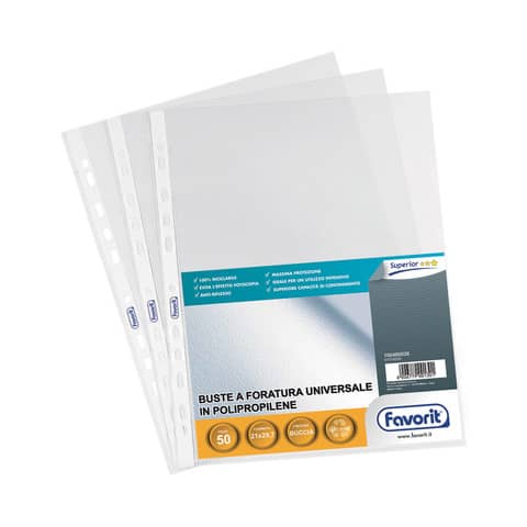 Favorit SUPERIOR - Busta trasparente - per A4 …