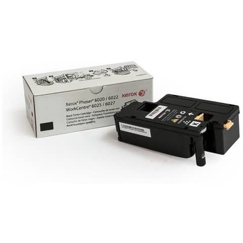 Xerox WorkCentre 6027 - Nero - originale - cartuccia toner - per Phaser 6020V_BI, 6022/NI, 6022V_NI; WorkCentre 6025V_BI, 6027/NI, 6027V_NI
