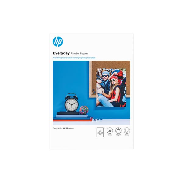 HP Everyday Photo Paper - Lucido - 8 …