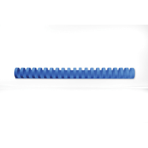 GBC CombBind - 16 mm - 21 anelli - A4 (210 x 297 mm) - 145 fogli - blu - 100 pezzi pettine per la rilegatura in plastica - per P/N: 2101435, 4400399, IB271106, IB271717