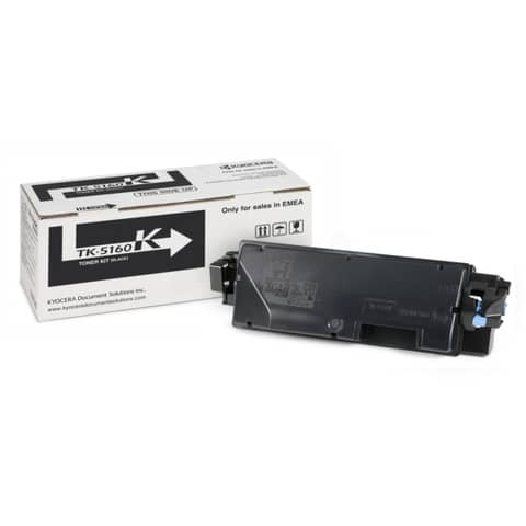 Kyocera TK 5160K - Nero - originale - cartuccia toner - per ECOSYS P7040cdn, P7040cdn/KL3