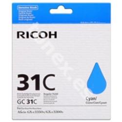 Ricoh GC - Ciano - originale - cartuccia d'inchiostro - per Ricoh Aficio GX e3300N, Aficio GX e3350N; IPSiO GX e3300