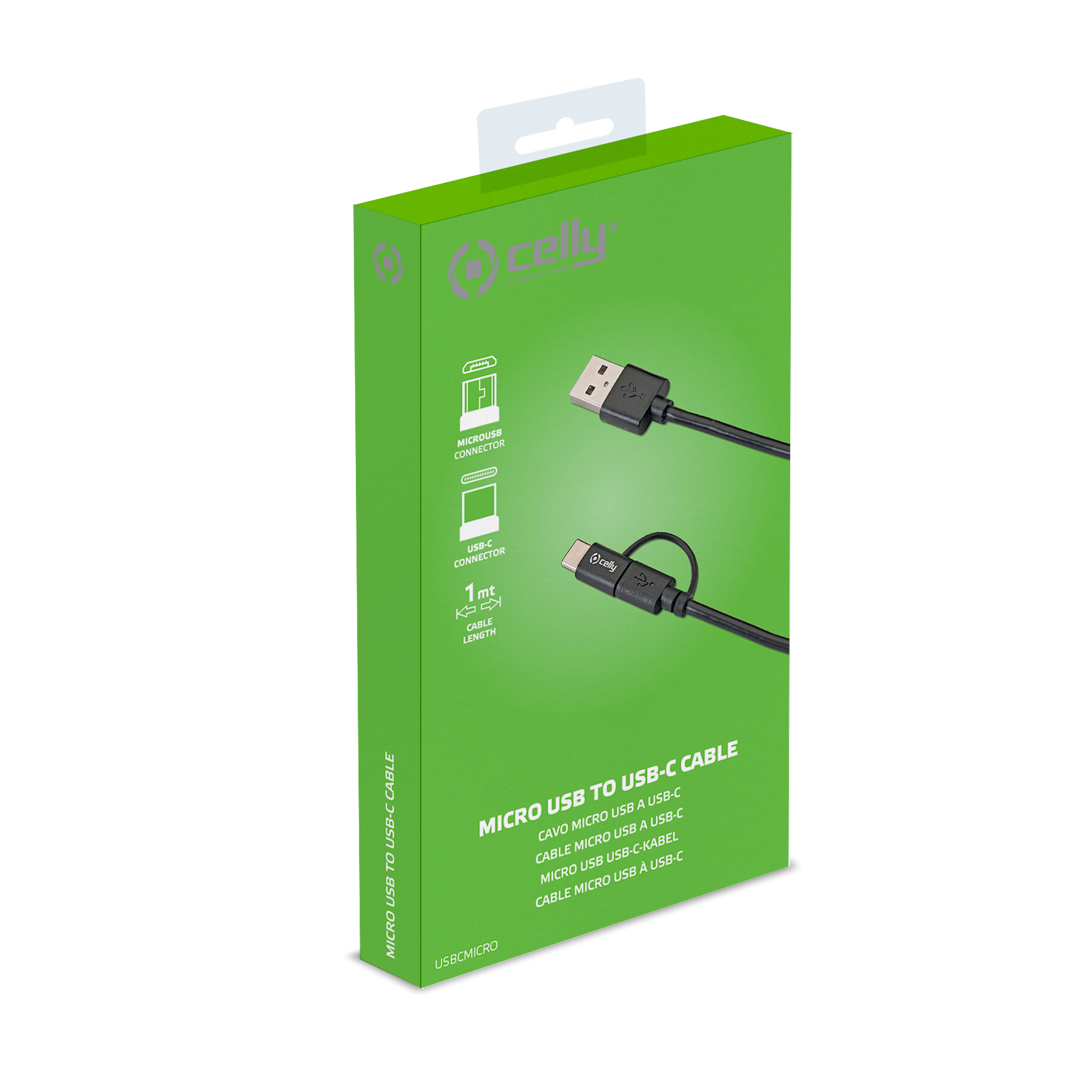 Celly USBCMICRO - Kit cavo USB