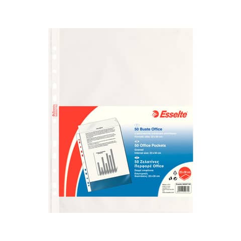 Esselte Office - Busta trasparente - per 220 …