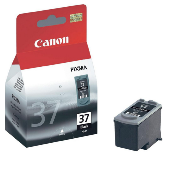 Canon PG-37 - Nero - originale - serbatoio inchiostro - per PIXMA iP1800, iP1900, iP2500, iP2600, MP140, MP190, MP210, MP220, MP470, MX300, MX310