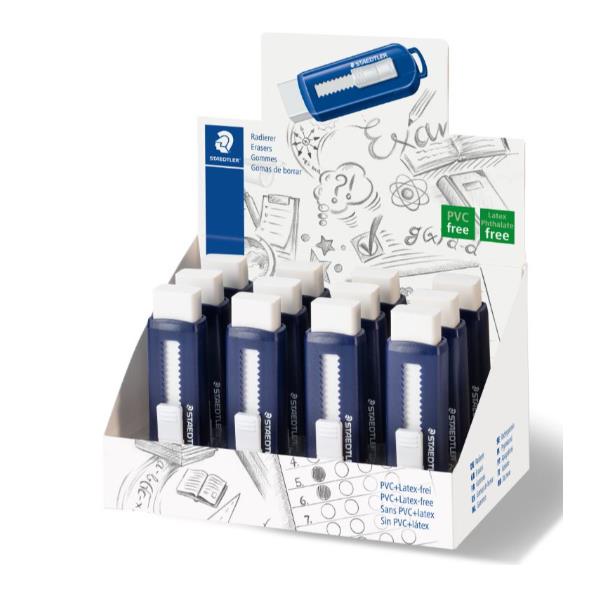STAEDTLER - Gomma - bianco - custodia blu