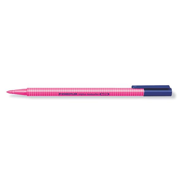 STAEDTLER triplus textsurfer - Evidenziatore - rosa - inchiostro pigmentato base acqua - 1-4 mm - fine-grosso