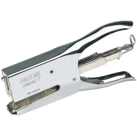 Rapid Classic K1 - Graffatrice - 50 fogli - 24/6-24/8+ - cromo - metallo