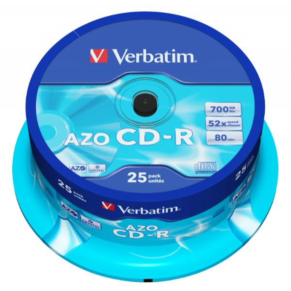 Verbatim - 25 x CD-R (80 min) 48x