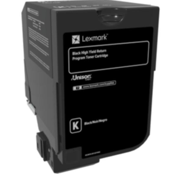 Lexmark Corporate - Alta resa - nero - originale - cartuccia toner LCCP, LRP - per Lexmark CX725de, CX725dhe, CX725dthe
