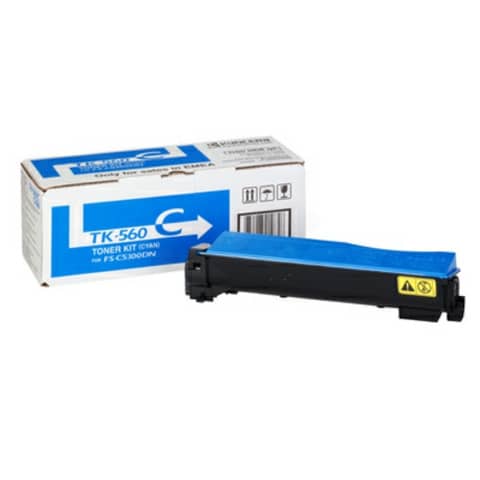 Kyocera TK 560C - Ciano - originale - cartuccia toner - per ECOSYS P6030cdn, P6030cdn/KL3; FS-C5300DN