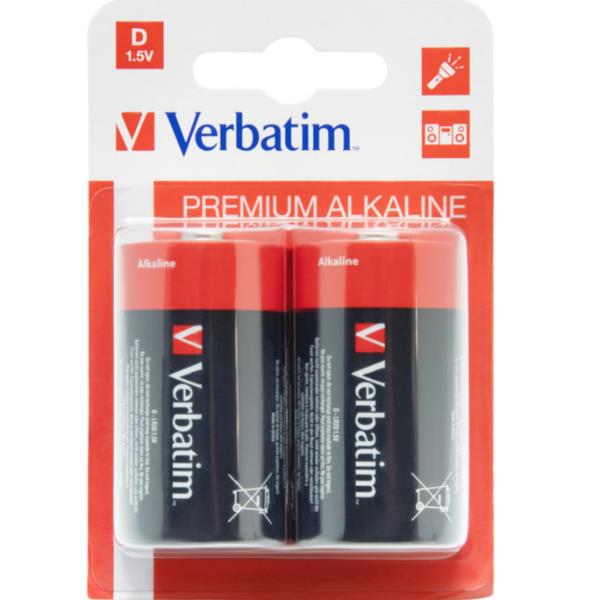 Verbatim - Batteria 2 x D - Alcalina