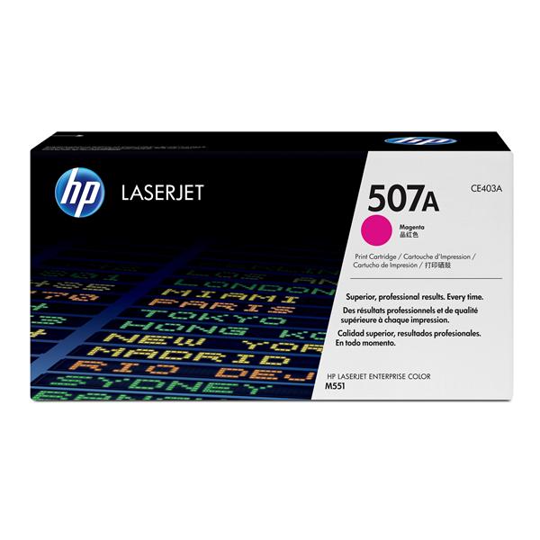 HP 507A - Magenta - originale - LaserJet - cartuccia toner (CE403A) - per Color LaserJet Enterprise MFP M575; LaserJet Pro MFP M570