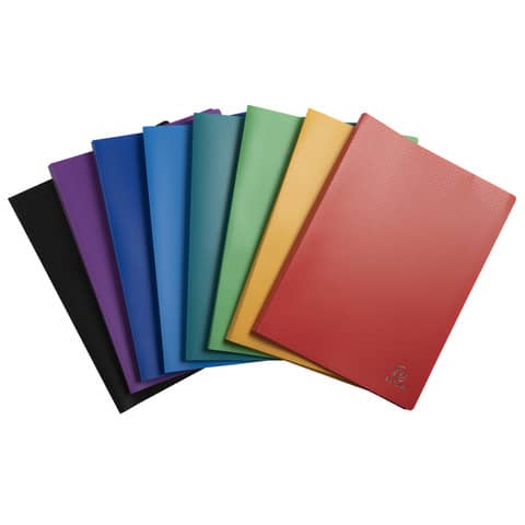 Exacompta - Porta listini - 40 compartimenti - 80 viste - per A4 - disponibile in colori assortiti