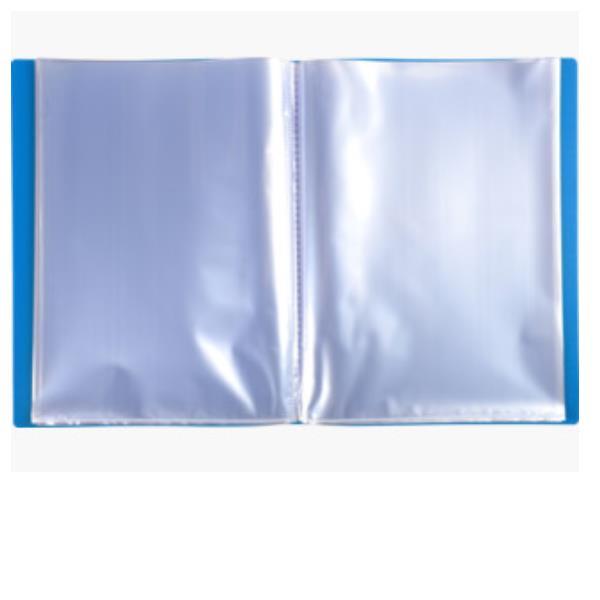 Exacompta - Porta listini - 10 compartimenti - per A4 - blu opaco