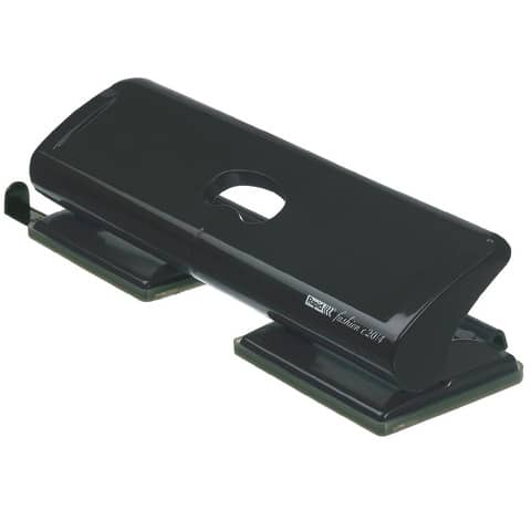 Rapid Fashion FC20 - Perforatore - 20 fogli - 4 fori - metallo, plastica ABS - nero
