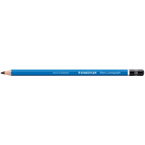 STAEDTLER Mars Lumograph - Matita - 6B - 2 mm (pacchetto di 12)