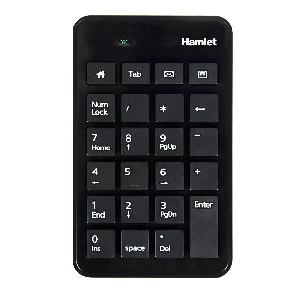 Hamlet XKPADUBK - Tastierino numerico - USB - nero