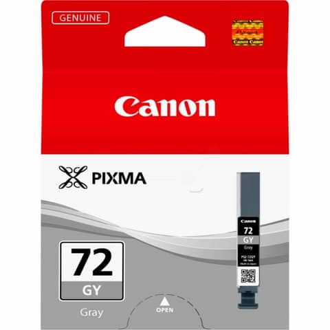 Canon PGI-72GY - 14 ml - grigio - originale - serbatoio inchiostro - per PIXMA PRO-10, PRO-10S; PIXUS PRO-10