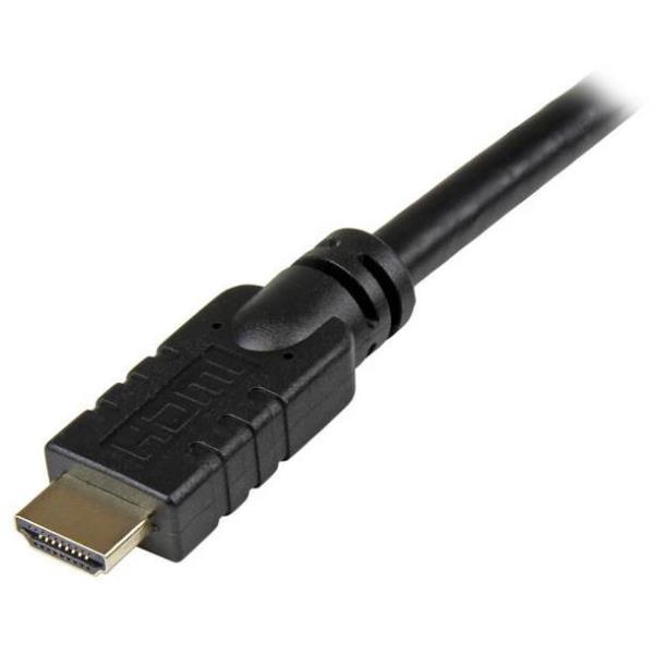 StarTech.com Cavo attivo HDMI ad alta velocità certificato CL2 da parete M/M da 20m - Cavo HDMI - HDMI maschio a HDMI maschio - 20 m - a doppia schermatura - nero
