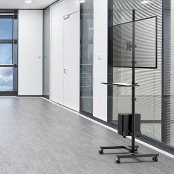 Neomounts FPMA-MOBILE1700 - Carrello - per display LCD/dotazione PC - nero - dimensione schermo: 10"-32"