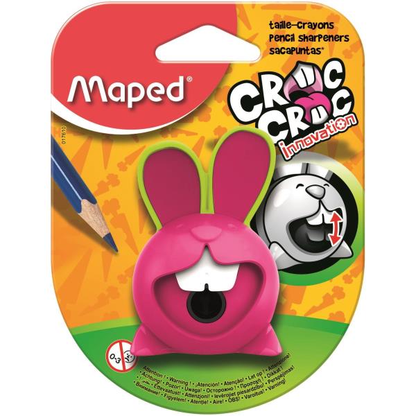 Maped Croc Croc - Temperino - disponibile in colori assortiti