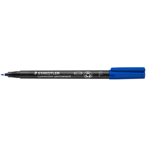 STAEDTLER Lumocolor - Marcatore - permanente - blu - 0.6 mm - fine