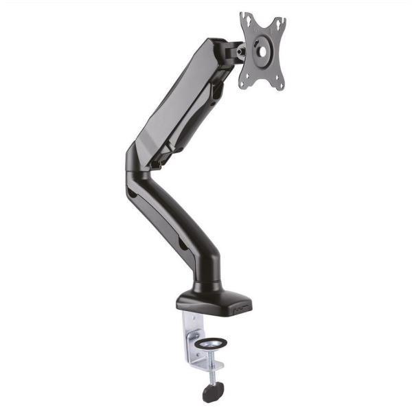 ITB Solution - Kit montaggio - braccio regolabile - per display LCD - nero - dimensione schermo: 10"-27" - montabile su desk