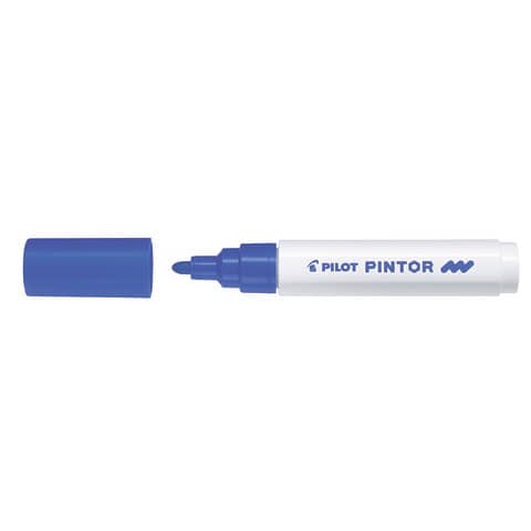 Pilot Pintor - Marcatore - permanente - blu - inchiostro pigmentato base acqua - 1.4 mm - medio