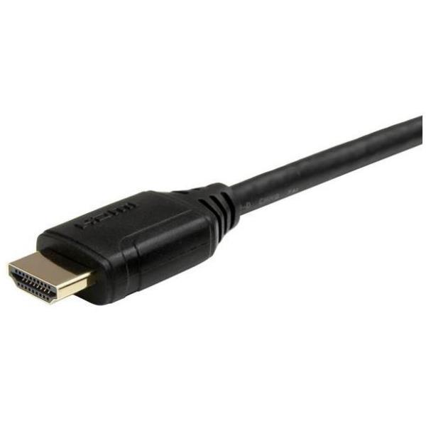 StarTech.com Cavo HDMI Premium ad alta velocità con Ethernet - 4K 60Hz - Cavo HDMI Certificato Premium da 2m - Cavo HDMI con Ethernet - HDMI maschio a HDMI maschio - 2 m - nero - per P/N: EXTEND-HDMI-4K40C6P1, KITBXAVHDPEU, KITBXAVHDPUK, KITBXDOCKPEU, KITBXDOCKPUK