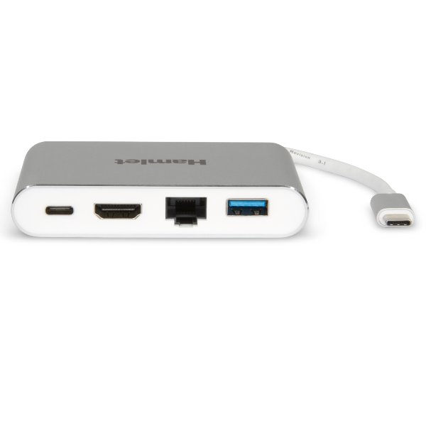 Hamlet HDKC-PD100 - Docking station - USB-C - HDMI - GigE