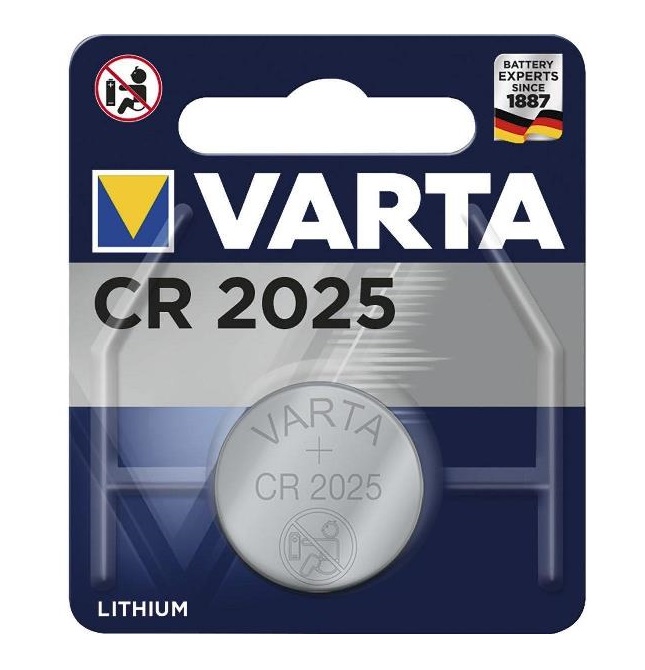 Varta Electronics - Batteria CR2025 - Li - 170 mAh