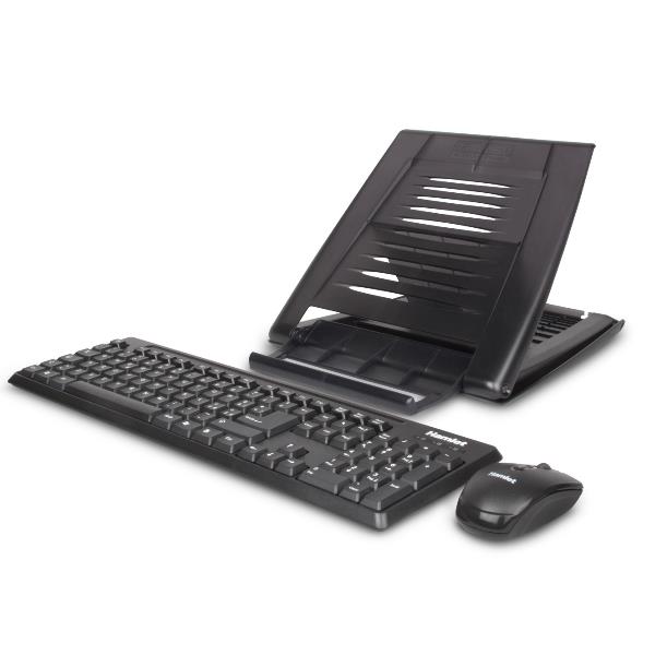 Hamlet Tiramisu Wireless Kit XTMS100KMW - Set mouse e tastiera - senza fili