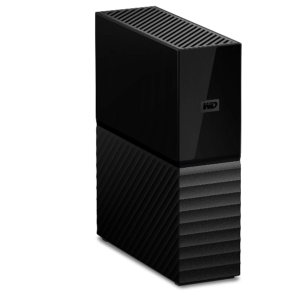 WD My Book WDBBGB0060HBK - HDD - crittografato - 6 TB - esterno (desktop) - USB 3.0 - 256 bit AES - nero