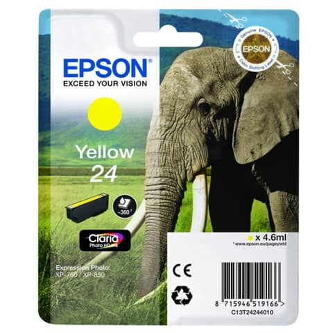Epson 24 - 4.6 ml - giallo - …