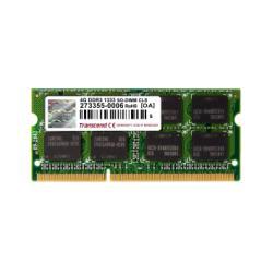 Transcend - DDR3 - modulo - 4 GB - SO DIMM 204-pin - 1333 MHz / PC3-10600 - CL9 - 1.5 V - senza buffer - non ECC