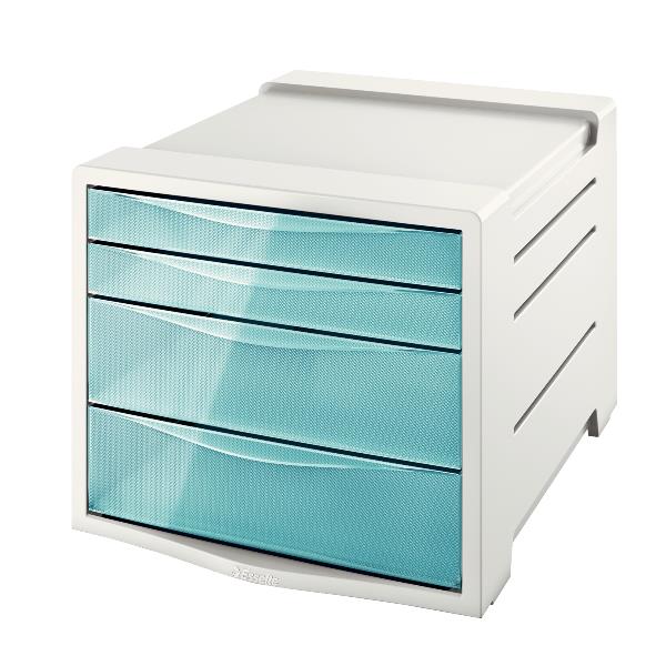 Esselte Colour'Ice - Cassettiera - 4 cassetti