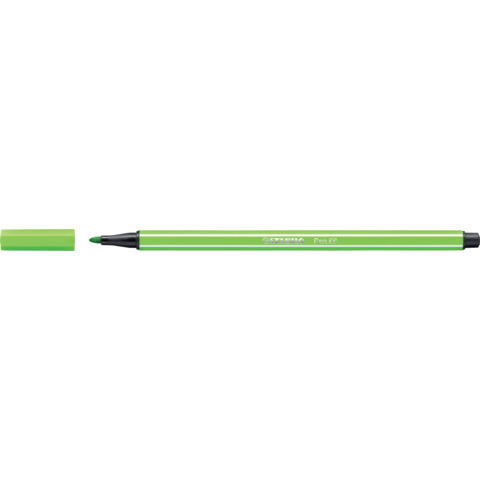 STABILO Pen 68 - Penna punta in fibra - verde chiaro - inchiostro base acqua - 1 mm - medio