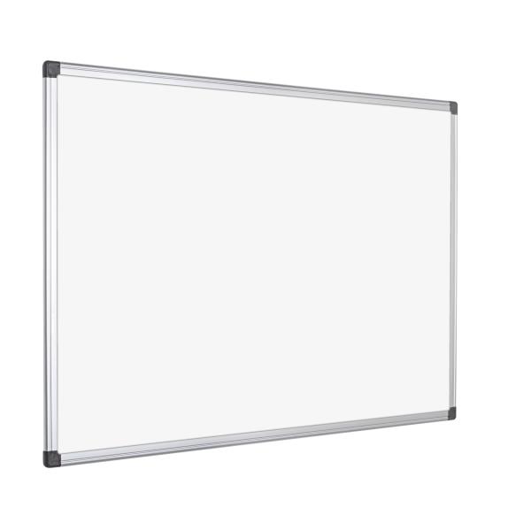 Bi-Office Maya - Lavagna bianca - 1800 x 1200 mm - acciaio laccato - magnetica - bianco - struttura in alluminio anodizzato