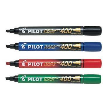 Pilot 400 - Marcatore - permanente - nero - 4 mm
