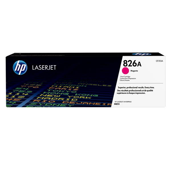 HP 826A - Magenta - originale - LaserJet - cartuccia toner (CF313A) - per Color LaserJet Enterprise M855dn, M855x+, M855x+ NFC/Wireless direct, M855xh