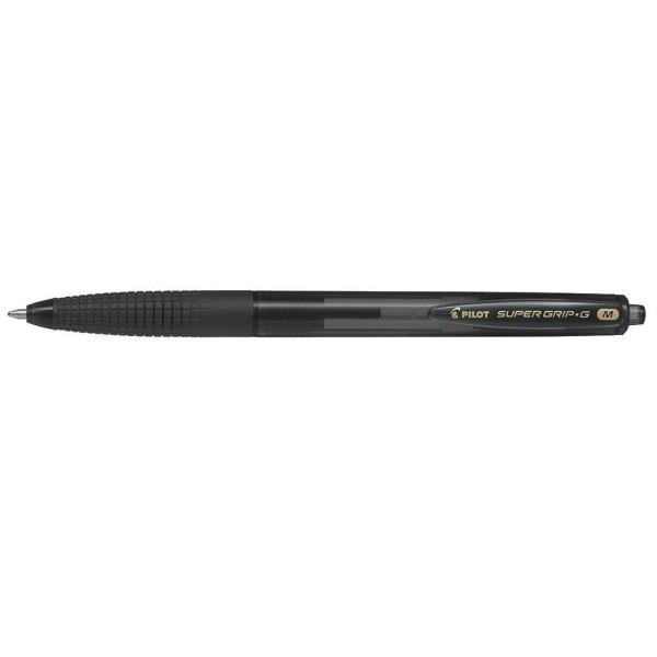 Pilot Super Grip-G - Penna a sfera - nero - 1 mm - medio - retrattile