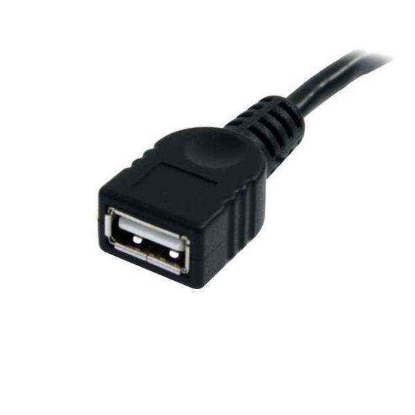 StarTech.com Cavo di prolunga USB 2.0 nero da 3 m, A ad A - M/F - Prolunga USB - USB (M) a USB (F) - USB 2.0 - 3 m - nero - per P/N: 35FCREADBK3, ICUSB2321F, ICUSB232PRO, ICUSB232V2, LTUB1MBK, MSDREADU2OTG, UUSBOTG