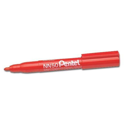 Pentel Green Label NN50 - Marcatore - permanente - rosso - 5 mm
