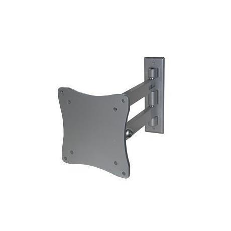Neomounts FPMA-W820 - Staffa - video full-motion - per display LCD - argento - dimensione schermo: 10"-27" - installabile a parete