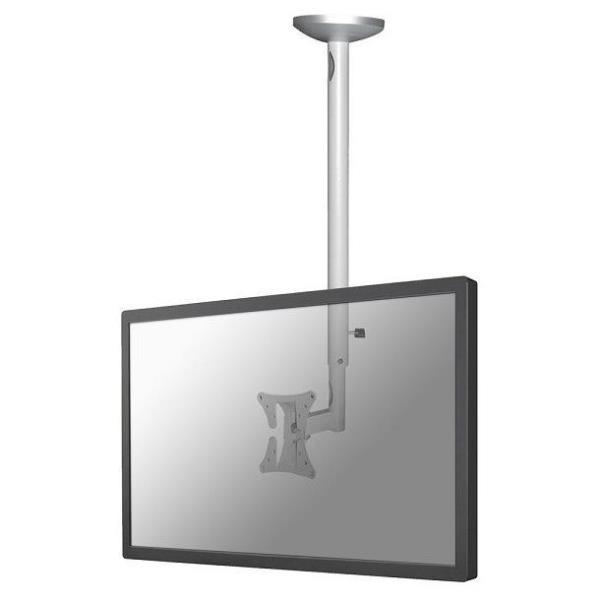 Neomounts FPMA-C050 - Staffa - video full-motion - per display LCD - argento - dimensione schermo: 10"-30" - installabile a soffitto