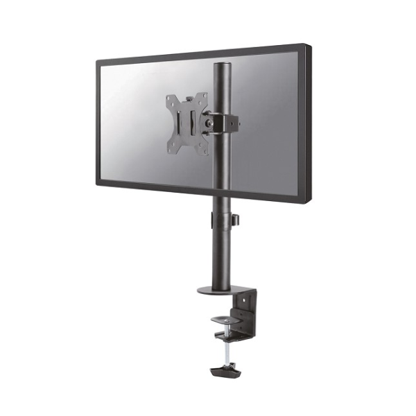 Neomounts FPMA-D510 - Kit montaggio - video full-motion - per display LCD - nero - dimensione schermo: 10"-32" - installabile con morsetto, rondella, montabile su desk